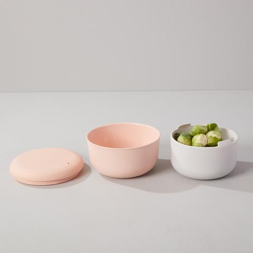 Promo EKOBO Bamboo Store & Go Lunch Set 1 Microwaveable Compartment Smoke Kab. Tangerang