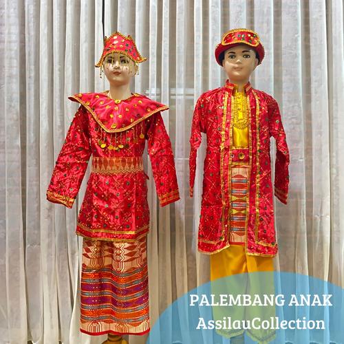 Pakaian Adat Palembang Jual Pakaian Tradisional Palembang Anak//Baju Adat Palembang Anak - Baju perempuan, 6 - Kab. Tangerang - Traditional Fashion store | Tokopedia