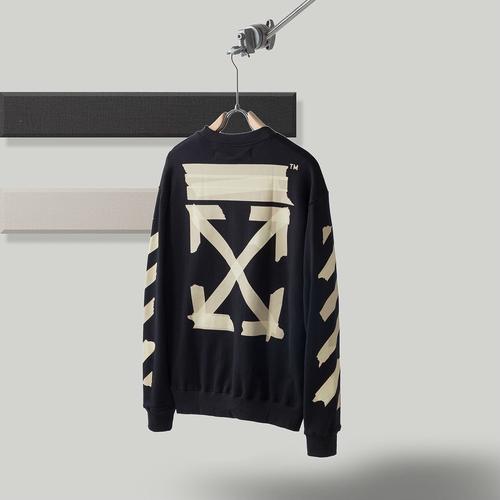 Jual Off White cream tape black Sweater Crewneck Original - XS - Kab.  Tangerang - Twoeninee | Tokopedia