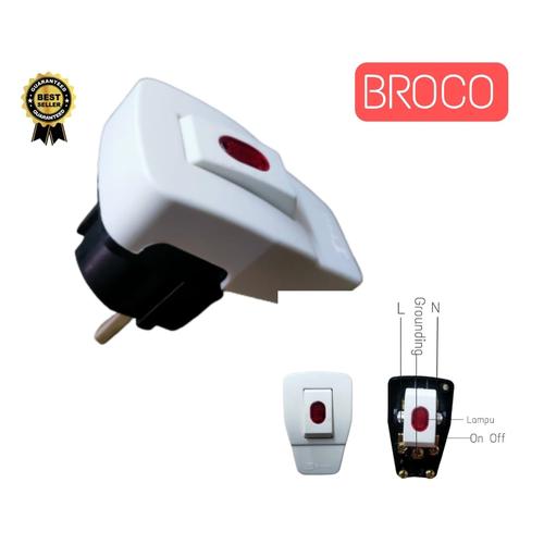 Jual Steker lampu Broco / Steker switch on off Broco - Jakarta Pusat ...