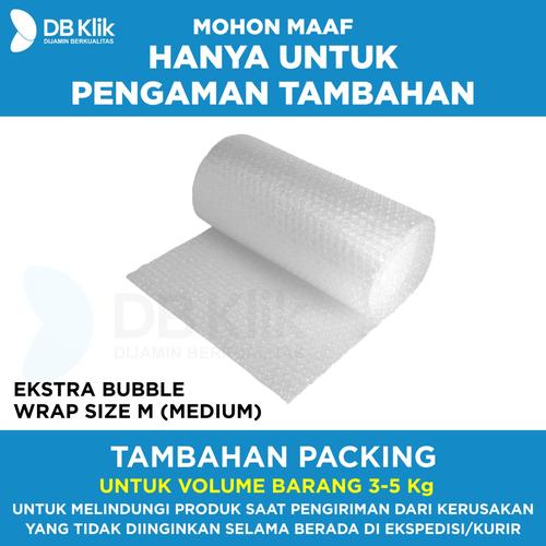 Gambar Extra Bubble Wrap Size M (Medium) dari dbclick Kota Denpasar Tokopedia