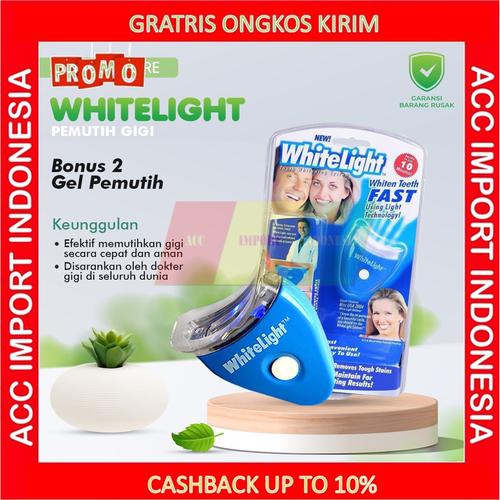 Jual White Light Alat Pemutih Gigi Whitening Teeth Sinar UV