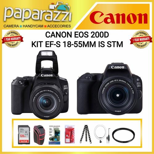 Jual CANON EOS 200D KIT 18-55MM IS STM/KAMERA CANON 200D KIT-18-55MM IS ...