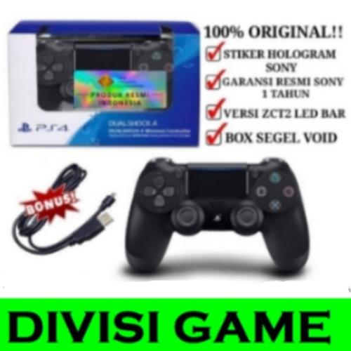 Gambar Stik ps4 Dualshock 4 light bar original dari Divisi Game Jakarta Pusat Tokopedia