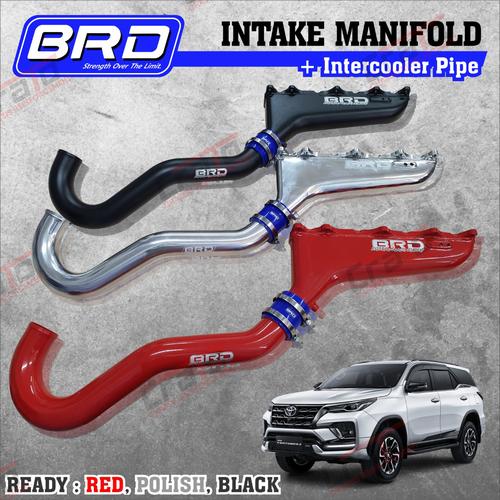 Jual BRD Intake Manifold + Intercooler pipe Fortuner Innova 2GD Hitam