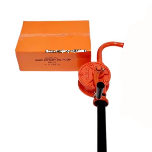 Jual POMPA OLI DRUM ORIENTAL / ROTARY HAND OIL PUMP ORIENTAL Jakarta