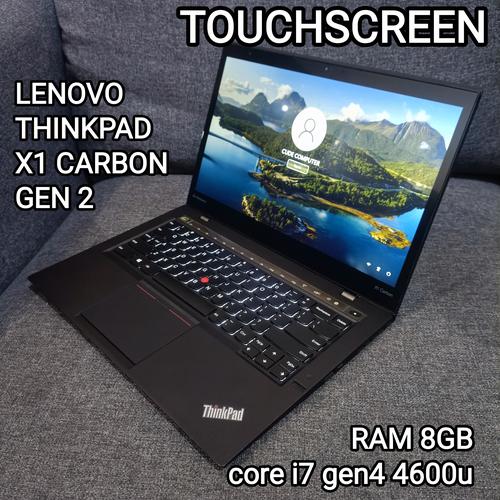 core i7/8gb ram/256ssd/ultrabook X1 carbon Lenovo ThinkPad di Cude Computer  Tokopedia
