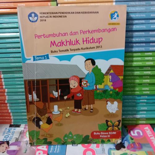 Jual Buku Tematik Terpadu Tema 1 SD Kelas 3 K13 Revisi 2018 BSE ...
