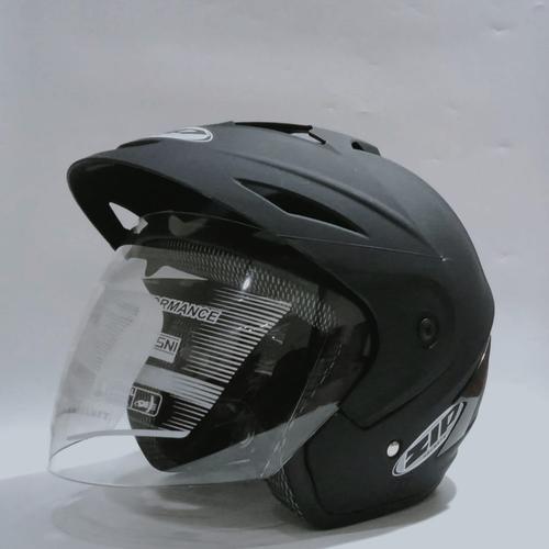 Jual Helm Half Face Dewasa SNI uk Besar Model Polos warna hitam merah