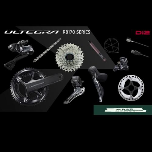 Jual Groupset Shimano Ultegra R8170 Di2 Disc Brake 12 Speed - 50-34T ...