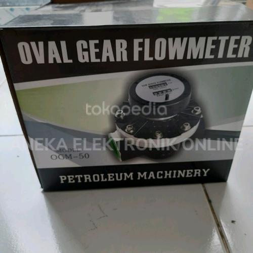 Jual FLOW METER SOLAR 2" INCH DN50 MM OVAL GEAR FLOWMETER 2 INCH OGM-50 ...