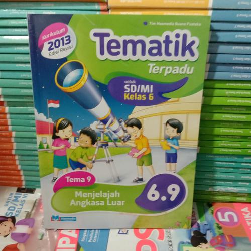 Jual Buku Tematik Terpadu Tema 9 SD Kelas 6 K13 Revisi Masmedia ...