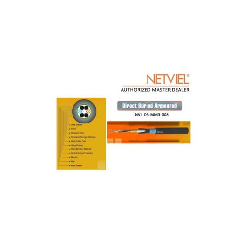 Jual Netviel 24 Core OM3 Multimode, Outdoor Direct Buried Armoured