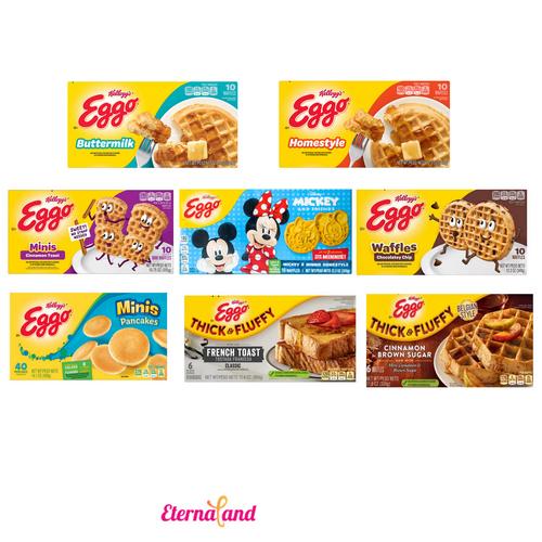 Jual Kelloggs Eggo Frozen Waffle wafel eggo beku aneka varian