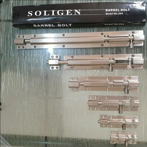 Jual Soligen barrel bolt lock 204 slot pintu kunci grendel pintu 2