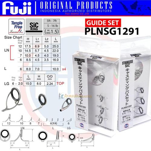 Fuji LY Guides Polished/SIC Ring