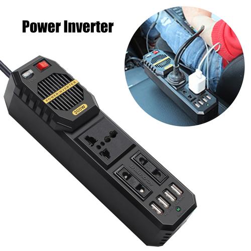 Jual Converter Listrik Mobil Car Power Inverter DC 12 to AC 220V 200W