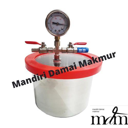 Jual Vacuum Degassing Chamber Diameter 20CM Epoxy Resin 3L Kab. Bogor