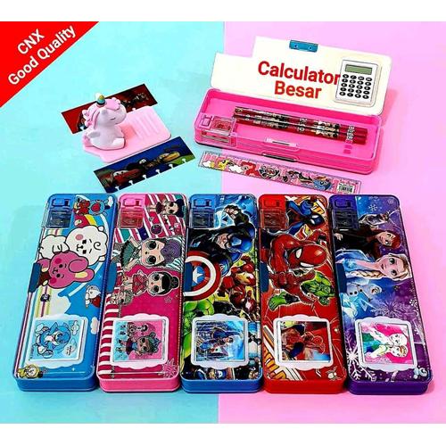 yuee baru kpop bangtan kotak pensil anak lelaki bts pu tas alat tulis pensil case langit berbintang kotak pensil bts perlengkapan sekolah alat