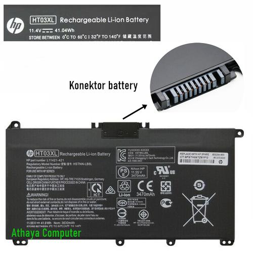Battery Baterai Hp 14S-CF0012TX 14S-CF0044TX 14S-CF1028TX Original di  Athaya Computer Tokopedia
