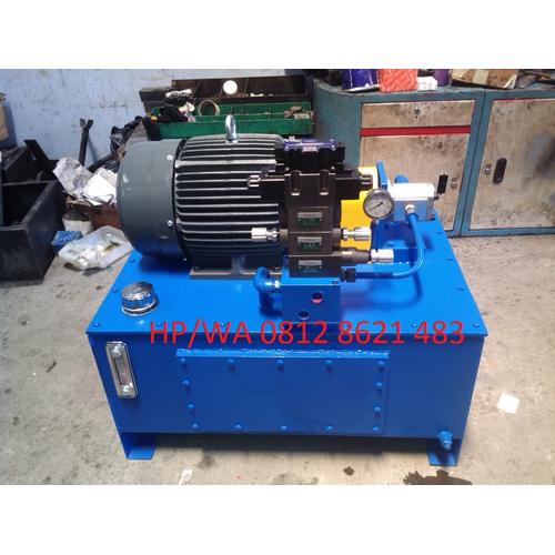 Jual Hydraulic Power Unit cap 100Ltr, Motor 5,5HP Teco, Pump 14CC