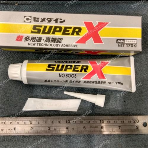Jual LEM CEMEDIN SUPER X NO 8008 ORIGINAL JAPAN - Kab. Bekasi ...