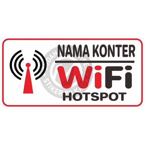 Jual STIKER VINYL PENYEWAAN WIFI HOTSPOT - Kab. Jombang - Stiker ...