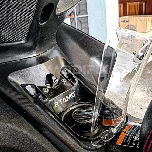 Jual Cover penutup bensin transparan aerox new aerox old aerox - Kota