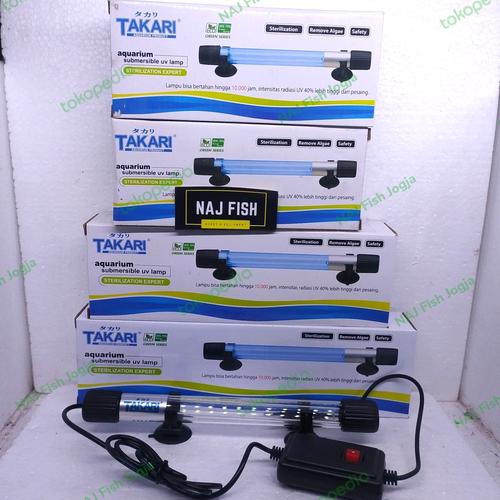 Jual Lampu UV Aquarium Aquascape Kolam Takari basmi Algae & Penyakit