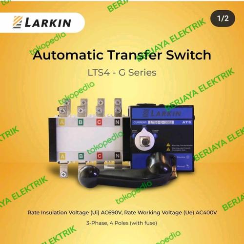Jual LTS4-G ATS 4P 100A LARKIN ATYS 100A Cos Motorized - Jakarta Pusat ...