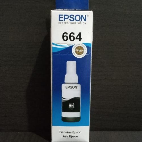 Jual TINTA PRINTER EPSON 664 BLACK 