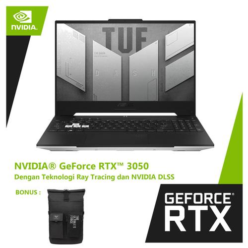 Promo ASUS TUF DASH F15 FX517ZC GeForce 