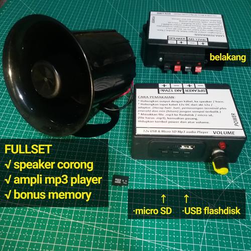 Jual Speaker jualan keliling mp3 player 