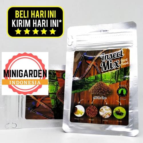 Pakanyog Insect Jual PAKAN BURUNG INSECT MIX pakan ternak sukses breeding murai batu ...