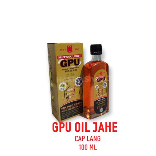 Gambar GPU Oil Jahe Cap Lang - 100 ml dari hokky shop.jkt undefined Tokopedia