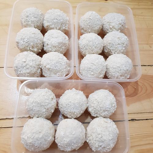 Jual Mac and Cheese Balls Jumbo Frozen Macaroni Cheese Balls