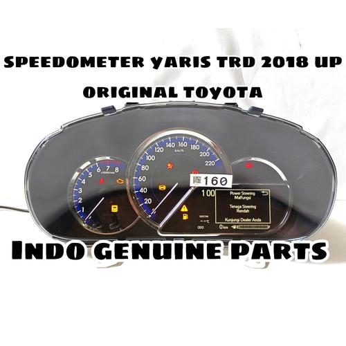 Jual speedometer / kilometer yaris trd 2018 up original toyota 83800