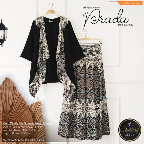 Setelan Rok India Jual SETELAN ROK OUTER ETNIK BIRU DAN HITAM PRADA BATIK ORI SVJ BATIK ...