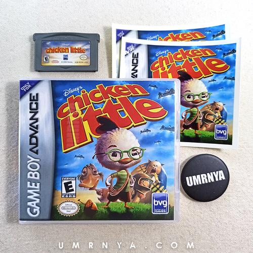 Jual Kaset Original Chicken Little Nintendo Gameboy GBA SP Chiken