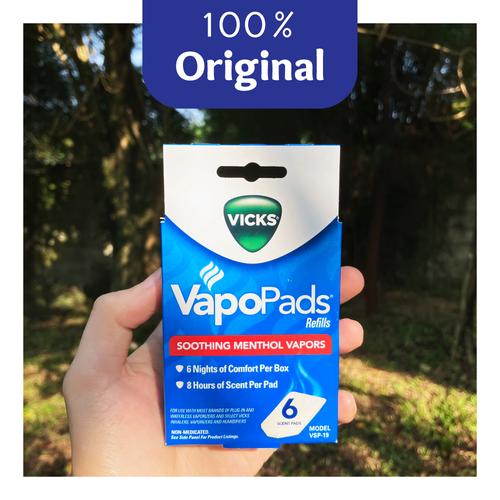 Promo Vicks VapoPads 6 Refill Pads Soothing Vapors Original 100