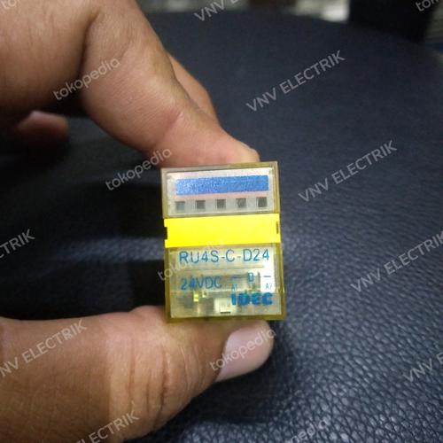 Ru4s Jual IDEC RU4S-C-D24 Relay Plug-in 14 Kaki 4PDT with Latching Lever ...