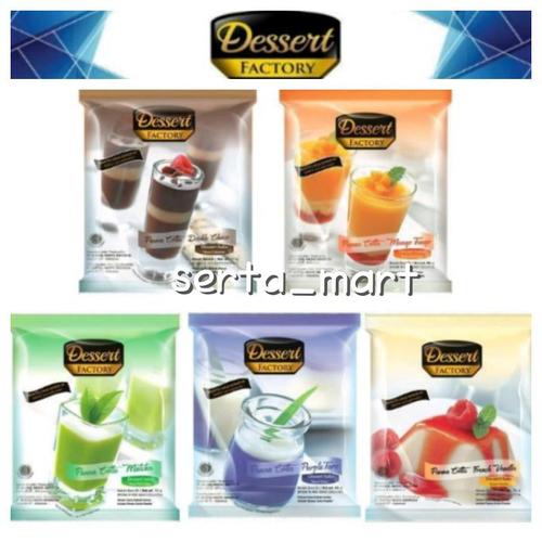Jual Dessert Factory Pannacotta 80gr Panna Cotta Mango / Taro / Matcha Mango Jakarta Utara