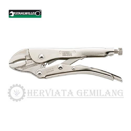 STAHLWILLE Wasserpumpenzange FastGRIP 180mm - Mit Druckknopf Schnelleinstellung & Klemmschutz