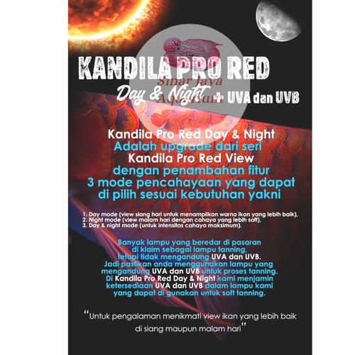 Jual LAMPU LED KANDILA PRO RED VIEW PLUS (+) AQUARIUM IKAN AROWANA