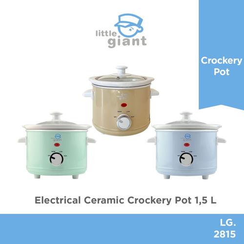 Jual Little Giant LG 2815 Slow Cooker 1.5L Crockery Pot Hijau Kab. Tangerang The Baby Shop