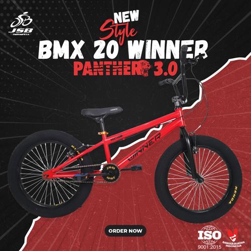 Jual SEPEDA BMX 20 WINNER PANTHER 3:0 buatan Indonesia - Biru - Kab ...