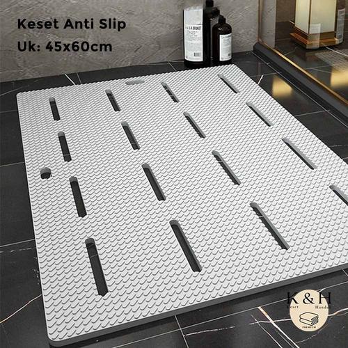 Jual Keset 45 x 60 cm Anti Slip Toilet / Kamar Mandi PE Door Mat