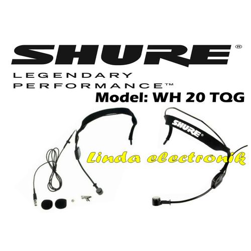 SHURE ダイナミックマイクロホン WH20 ヘッドウォーンマイクロホン