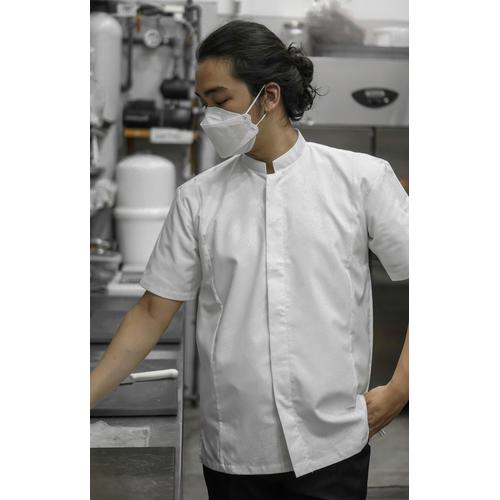 Jual "Batavia" Style Chef Jacket / Seragam Kitchen Unisex Putih, S