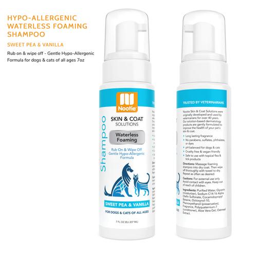 NOOTIE waterless foaming sweet pea vanilla/ busa tanpa bilas hewan di  Ellopetshop Tokopedia